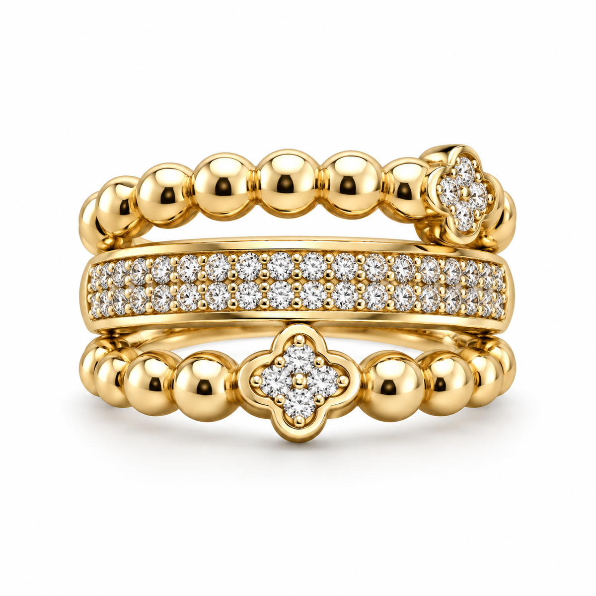 Anillo flores