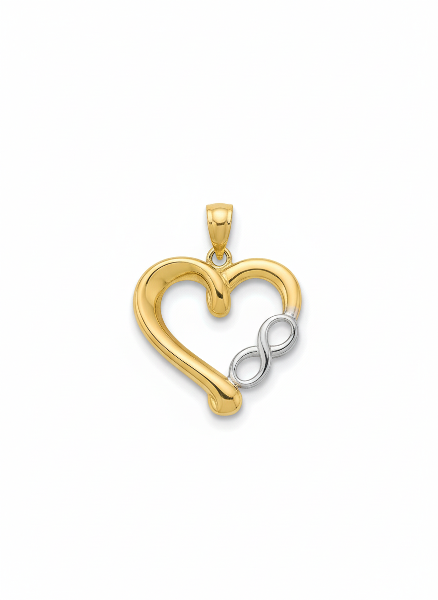 Dije Corazon con infinito