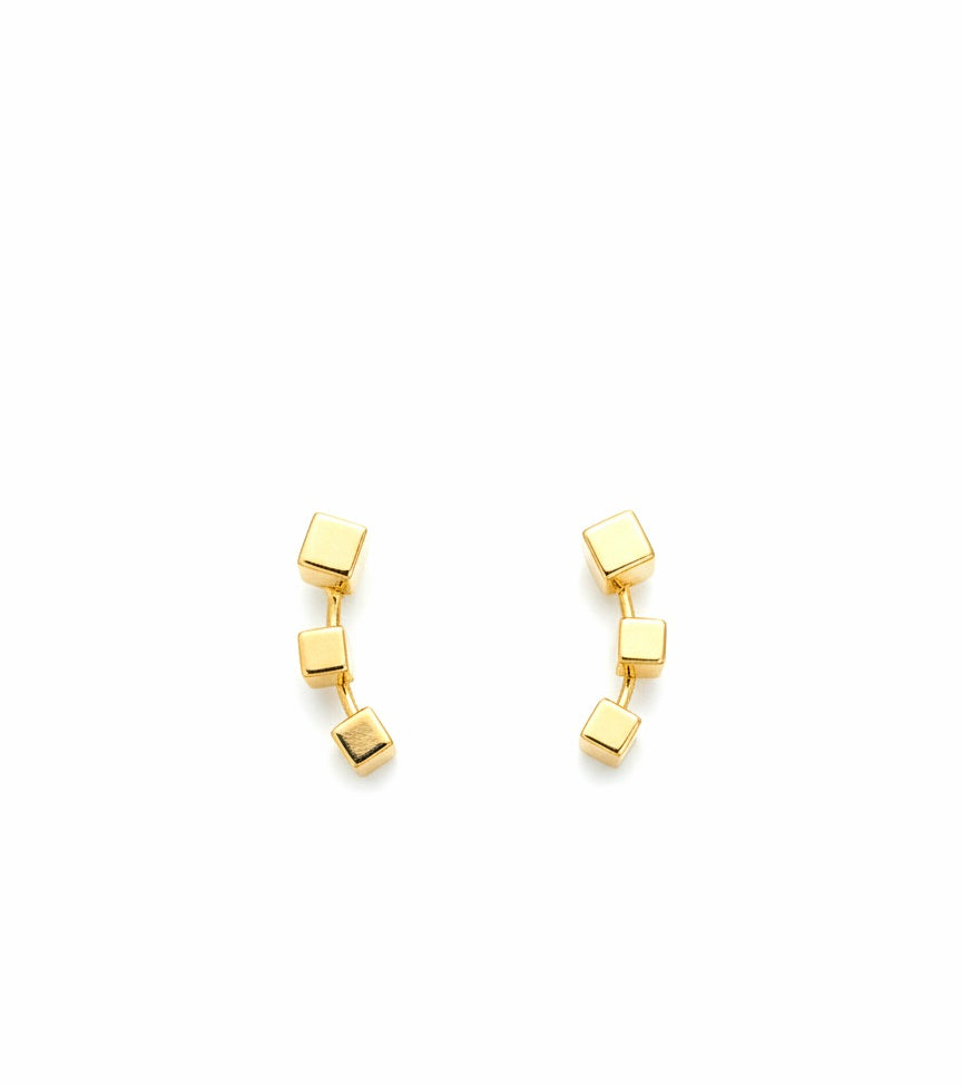Aretes cuadraditos