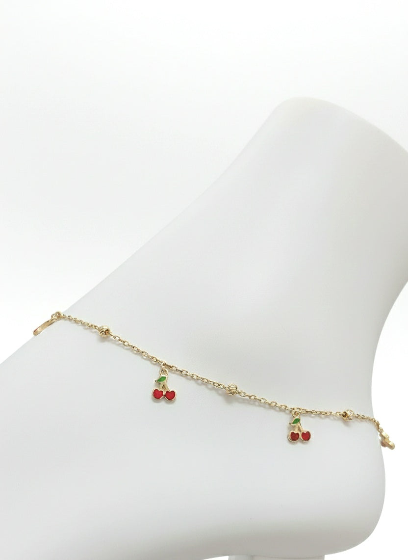 Cherry Anklet