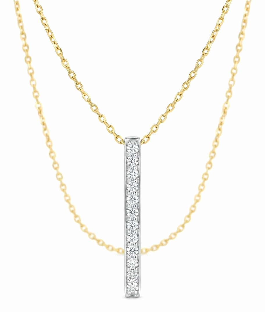 Dije Barra diamond