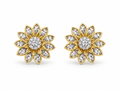Flores diamantes