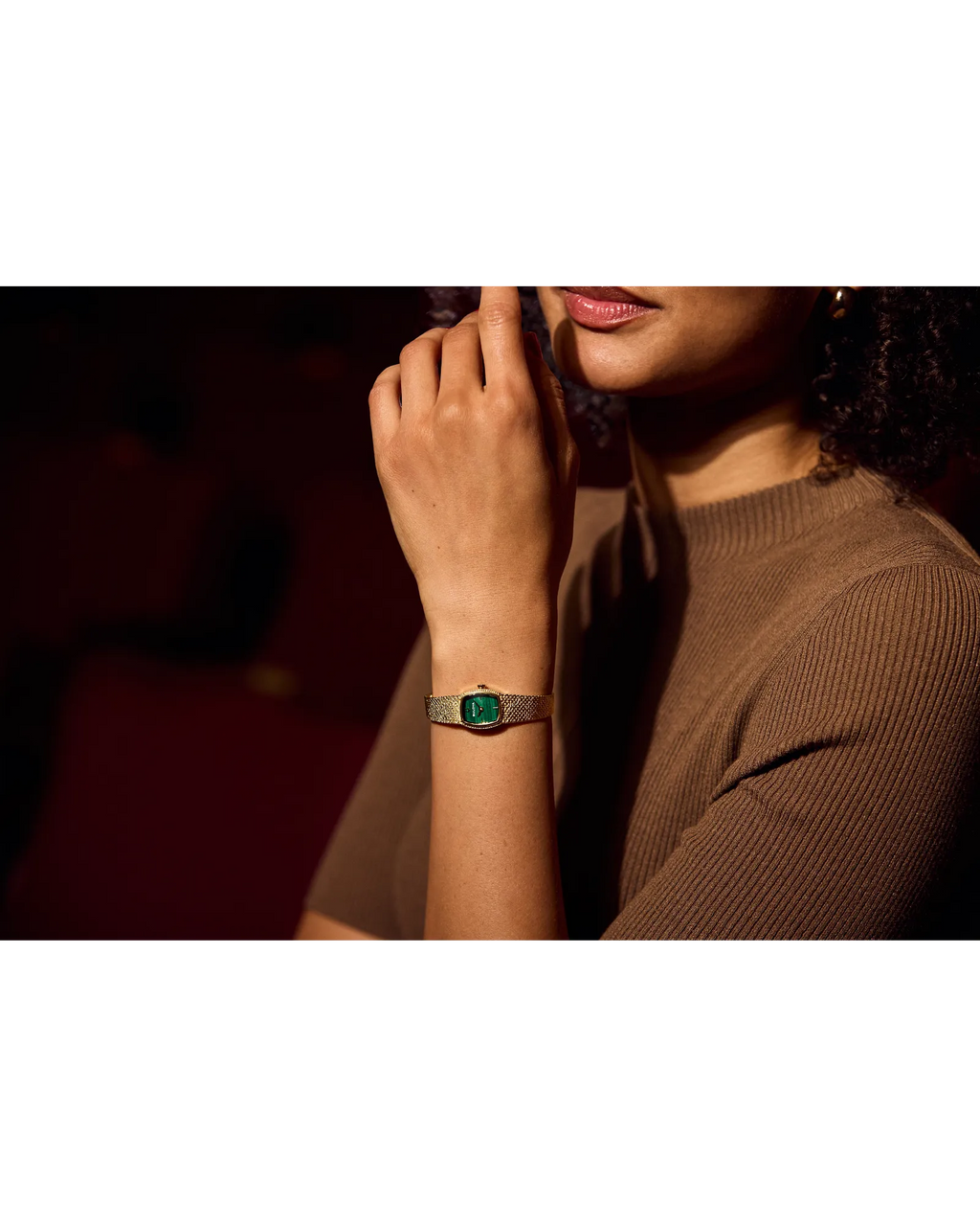 Goddess of Time Malachite