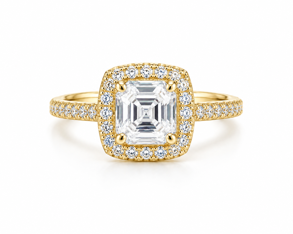 14K Yellow Gold Solitaire Ring – Size 7