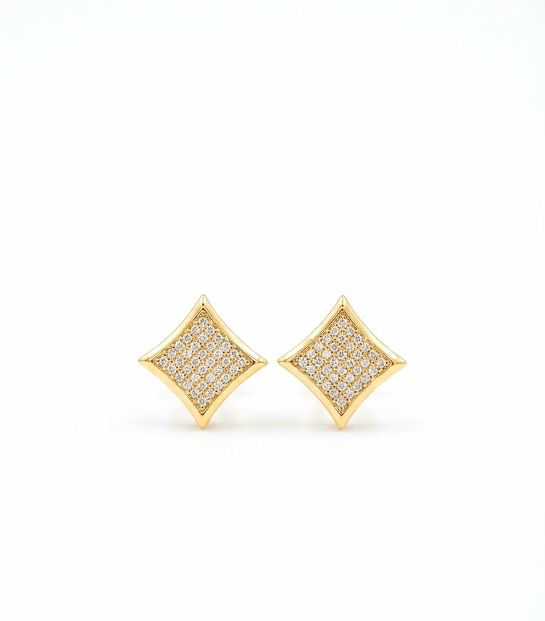 Aretes Rombo piedras