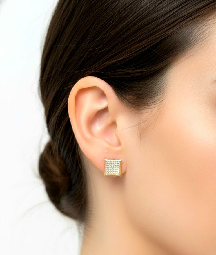 Aretes Rombo piedras