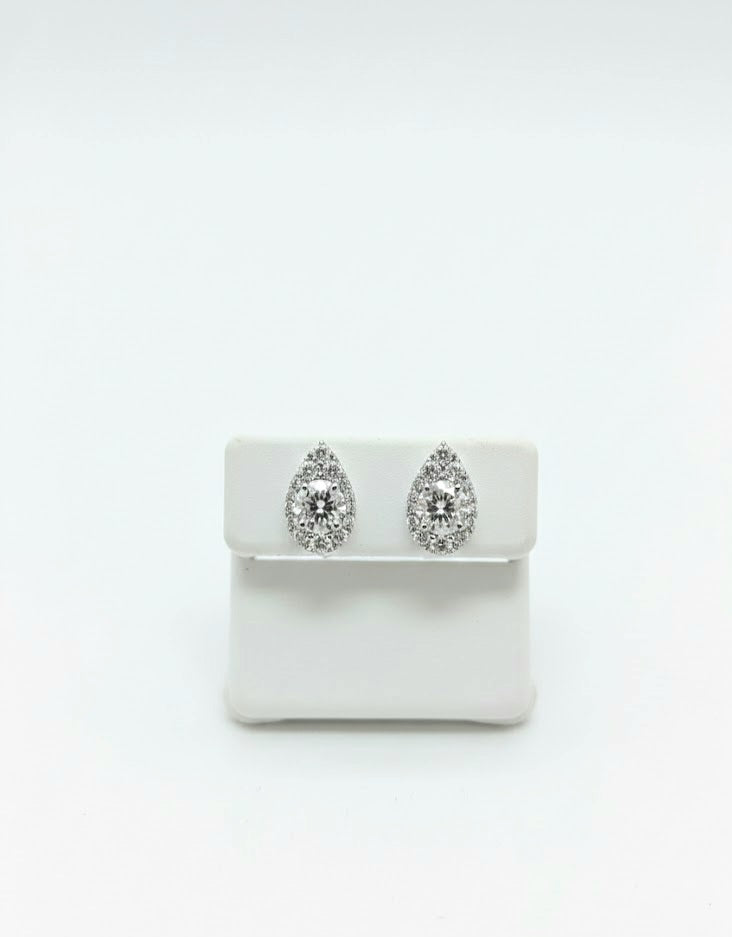 Aretes Diamantes lagrimas